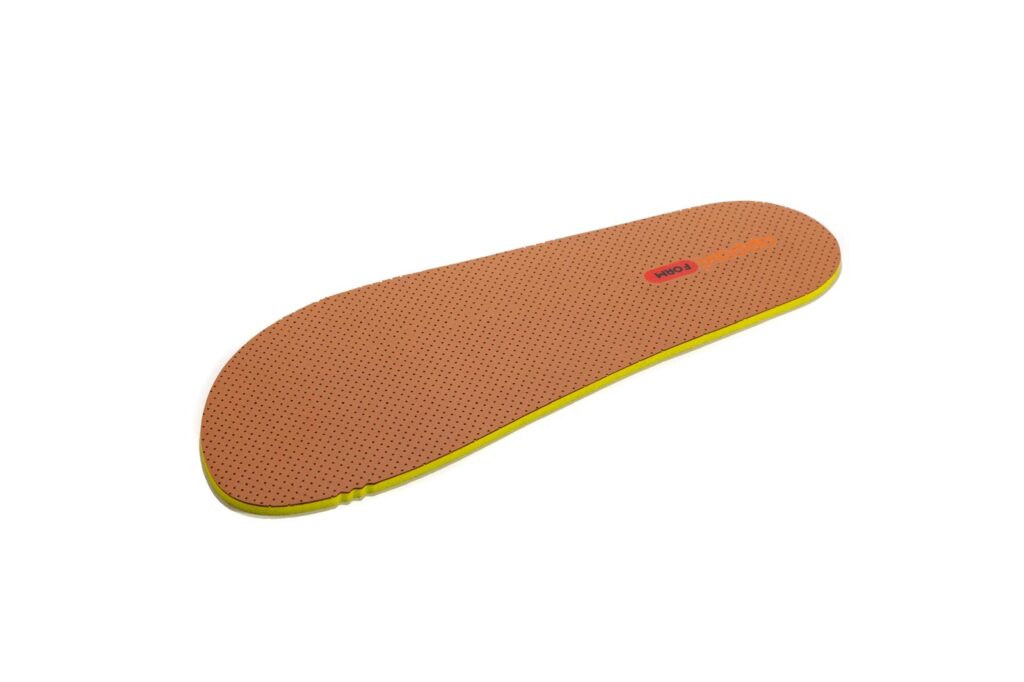 Branturi pentru Saboti Tip Crocs cu Piele si Visco-Latex - Brown