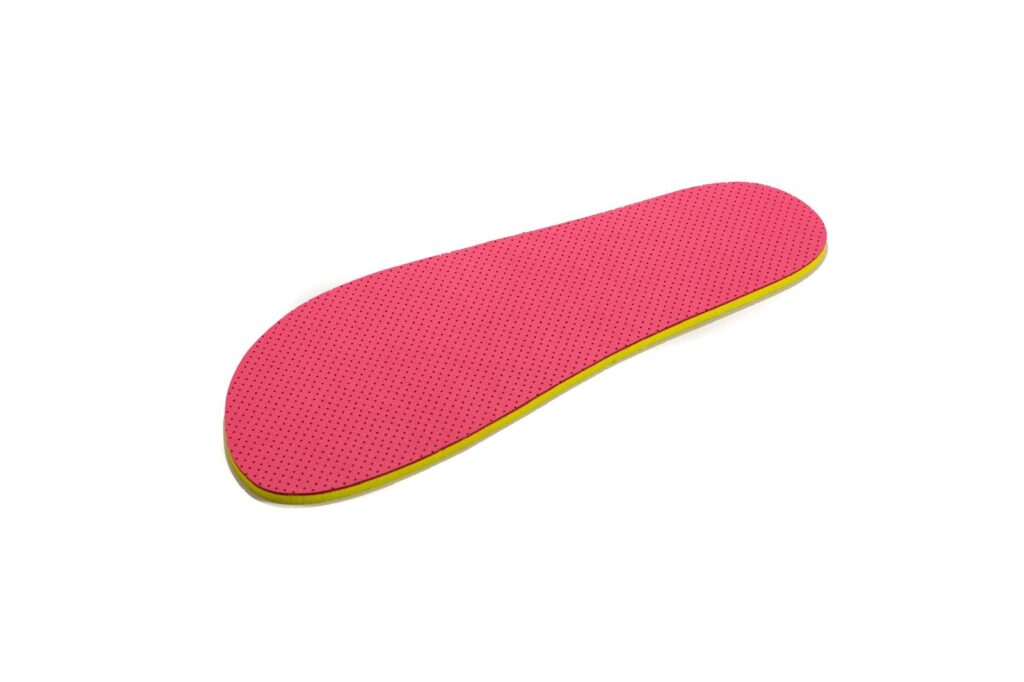 Branturi pentru Saboti Tip Crocs cu Piele si Visco-Latex - Fucsia